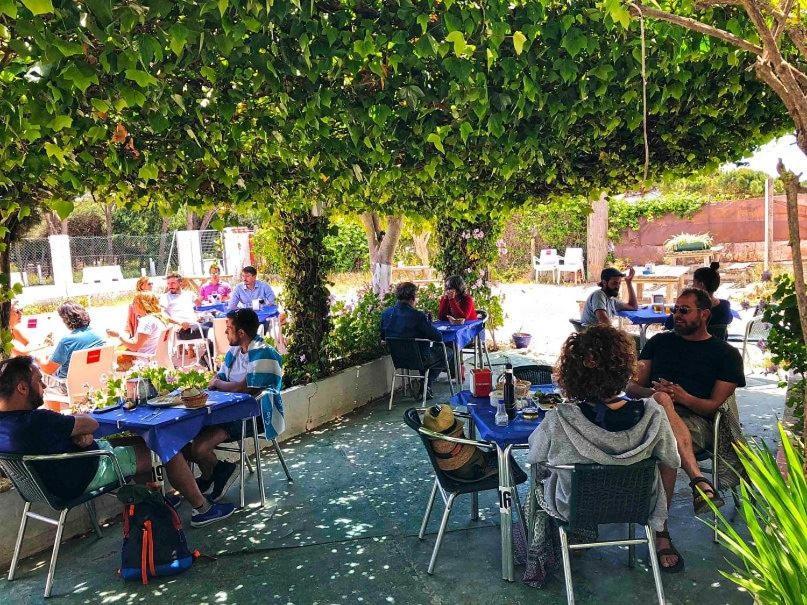 Hospederia Restaurante Tarin Hotel Los Canos De Meca Kültér fotó